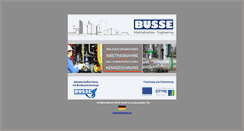 Desktop Screenshot of busse-gmbh.de